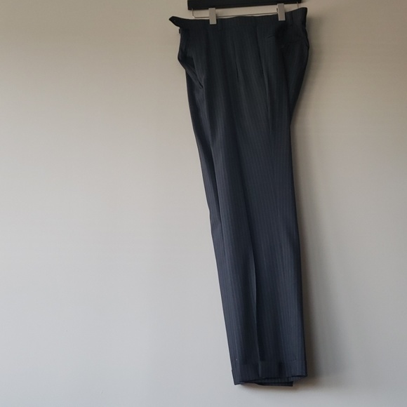 Geoffrey Berne Striped Black Suit - Picture 2 of 3